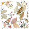 Hedgerow Velvet, Persephone - Motorised Roman Blind